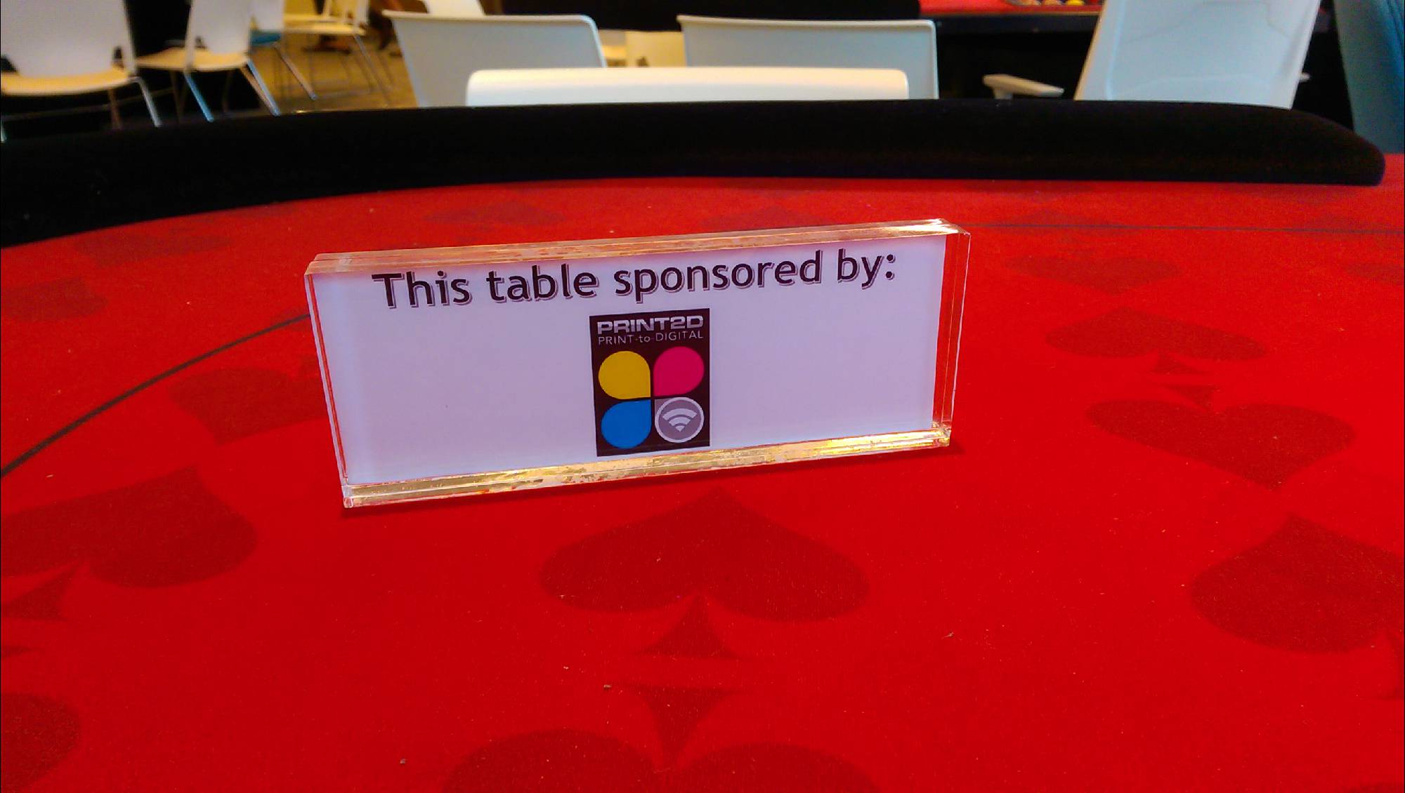 PRINT2D Table Sponsor